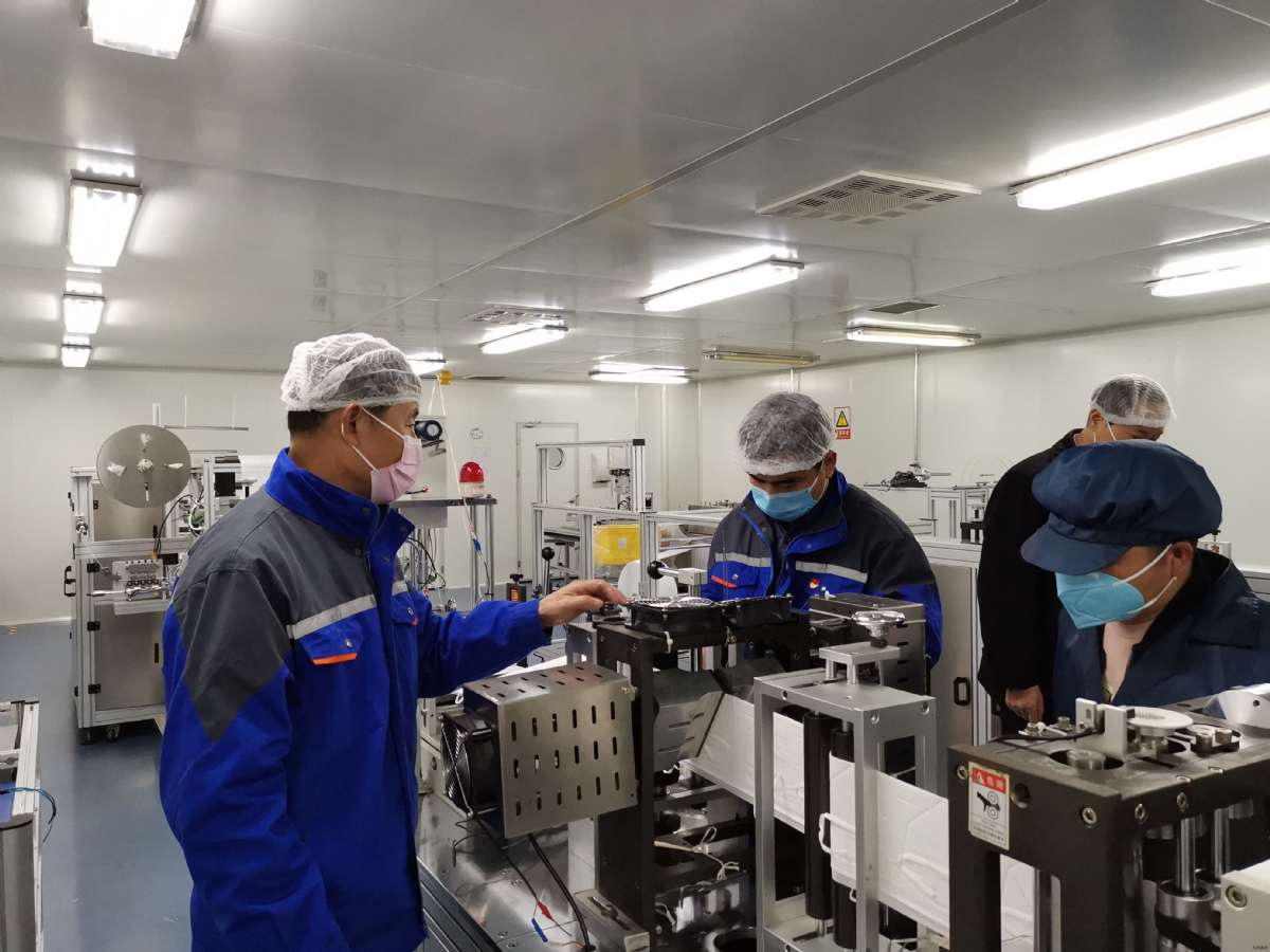 一枚螺絲拖住口罩廠復工,我司行動解難題 一枚螺絲拖住口罩廠復工,我司行動解難題