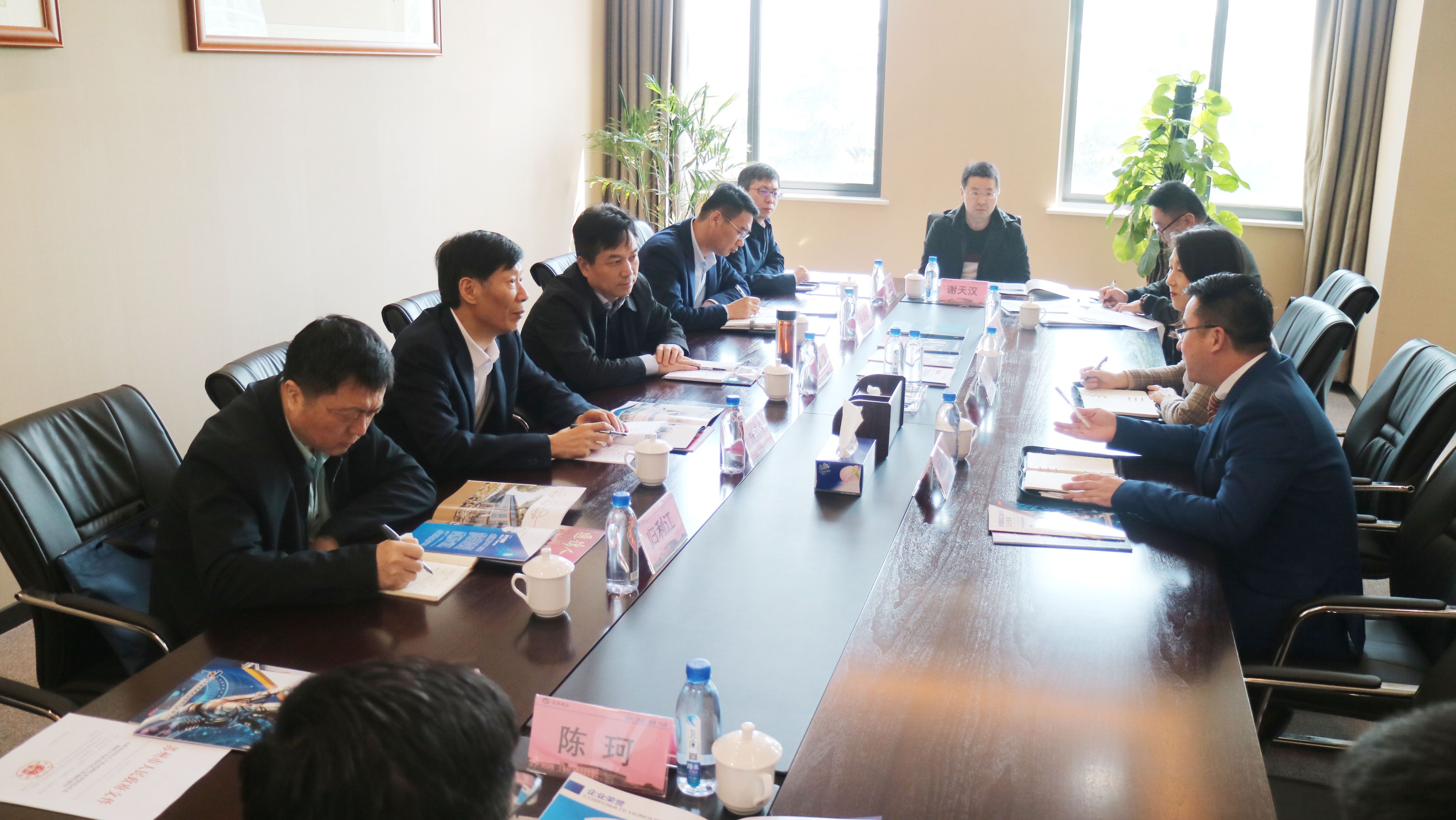 蘇州市人大常委會葉兆偉副主任一行調研通錦精密