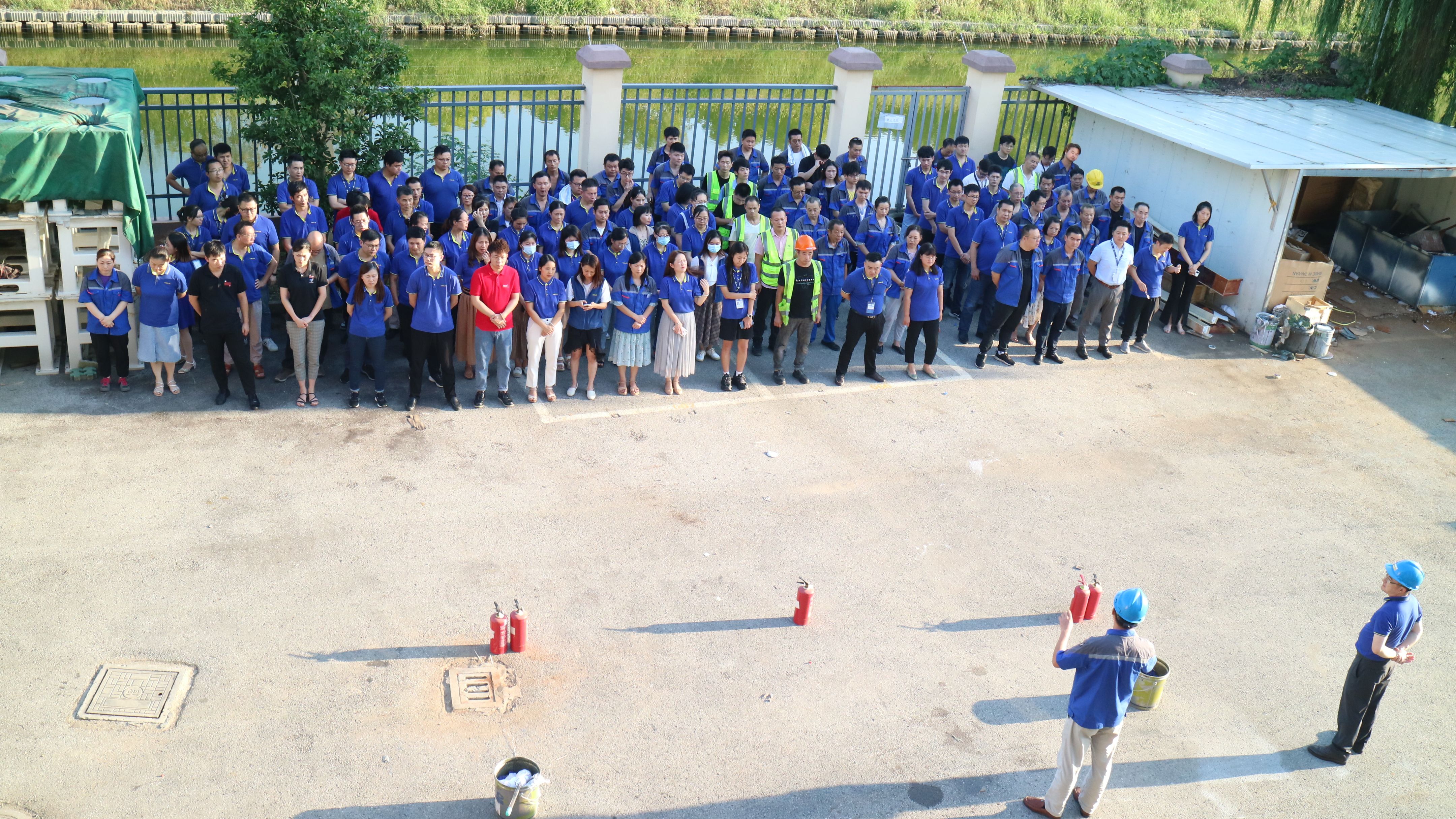 消防演習(xí)堅(jiān)持做 安全意識牢記心 | 蘇州通錦2021消防演練