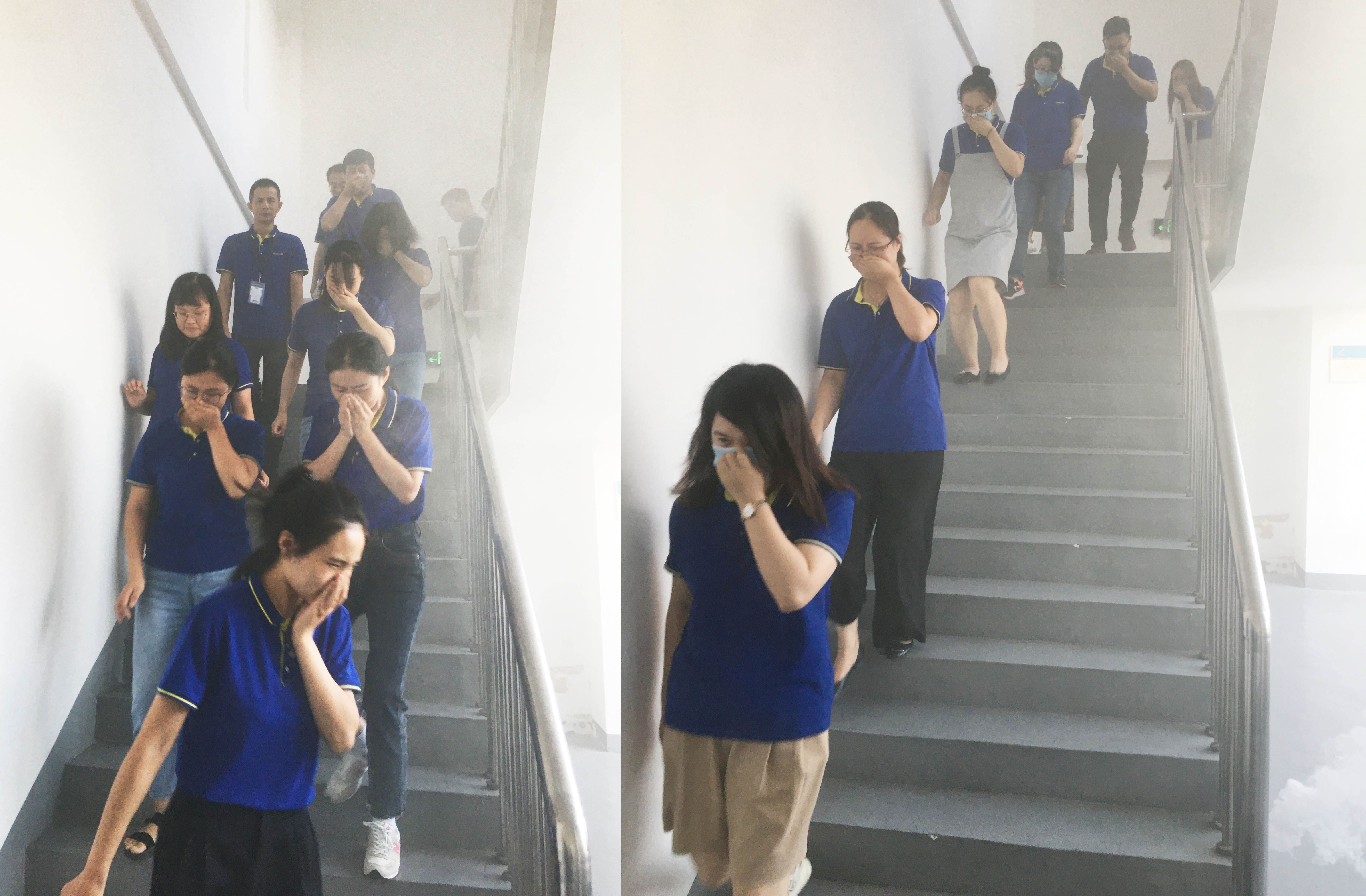 消防演習(xí)堅(jiān)持做 安全意識牢記心 | 蘇州通錦2021消防演練