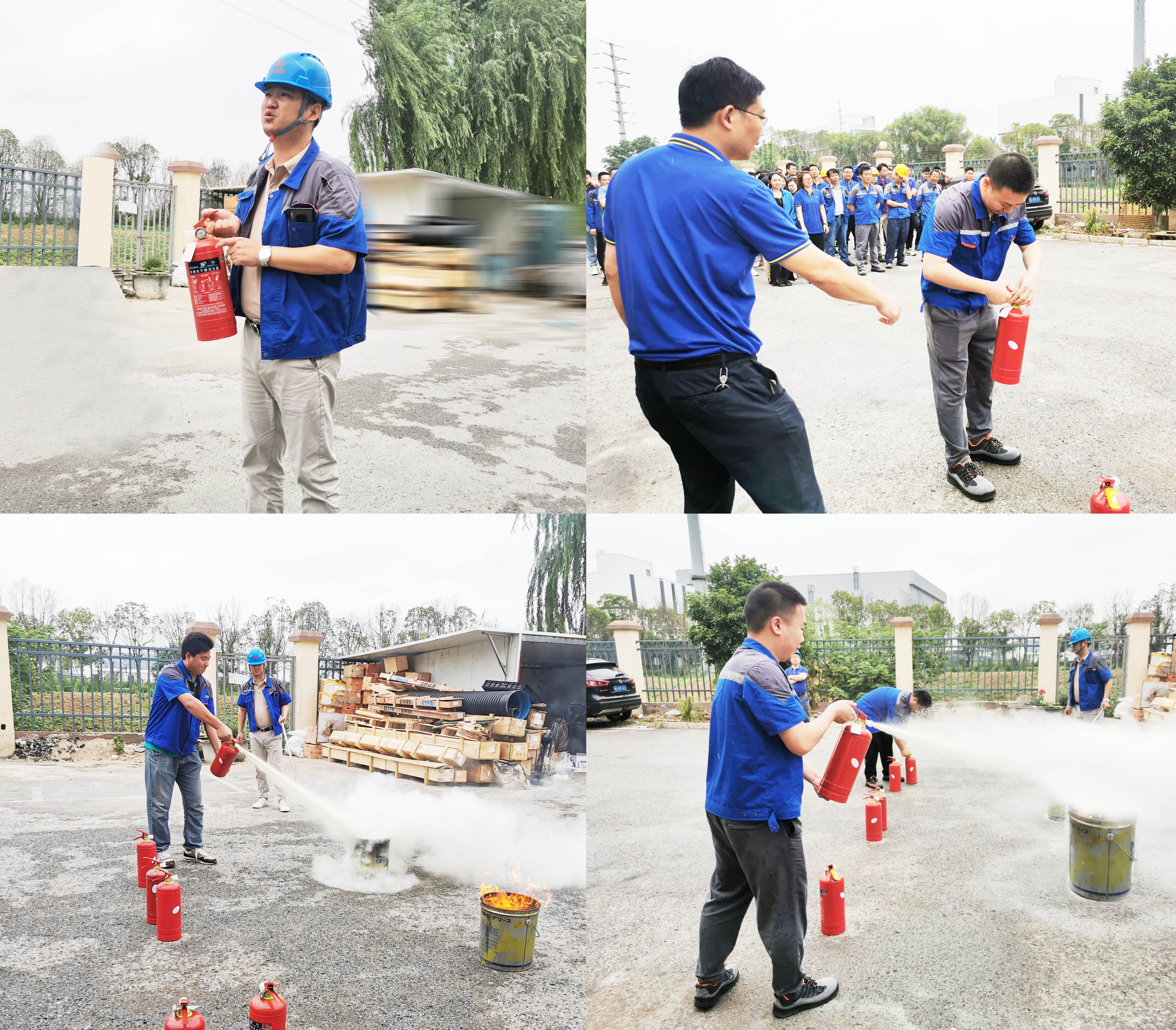 消防安全 人人有責(zé)|通錦精密2023年度消防應(yīng)急演練